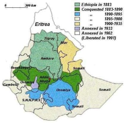 「Tigray War」19世紀埃塞俄比亞帝國的內部衝突與帝國擴張的開端