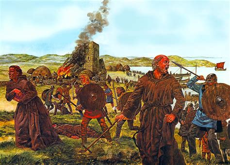 Viking Raid on Lindisfarne：9th Century Anglo-Saxon Monastic Plunder and Rise of Northern Fears